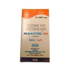 Intas Maxxtol XP Tolfenamic Acid Injection, 100ml - Animeal
