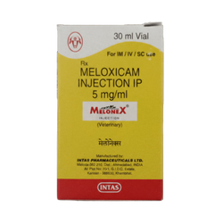 Intas Melonex Meloxicam 5mg/ml Injection, 30ml - Animeal