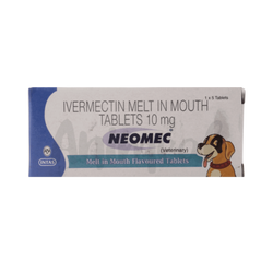 Intas Neomec Ivermectin Tablets for Dogs, 5 Tablets - Animeal
