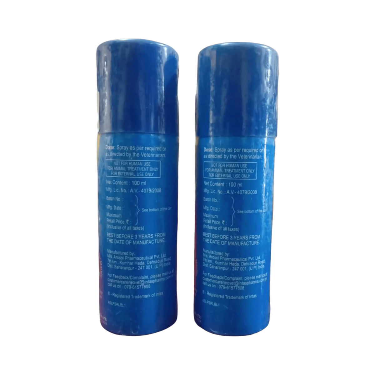 Intas PSR Spray, 100ml - Animeal