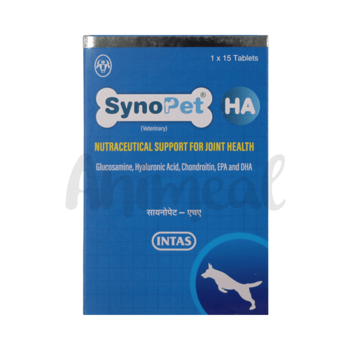 Intas Synopet HA Tablet for Dogs, 15 Tablets - Animeal