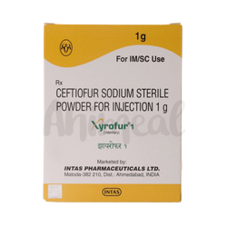 Intas Xyrofur Injection, 1g - Animeal