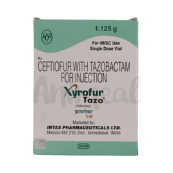 Intas Xyrofur Tazo Injection, 1.125g - Animeal