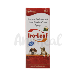 Iro-Leaf Syrup for Dogs and Cats, 100ml - Animeal