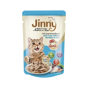 JINNY TUNA IN JELLY TOPPING MACKREL - Animeal