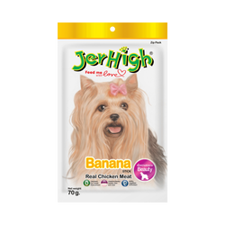JerHigh Banana Dog Treat 70g - Animeal