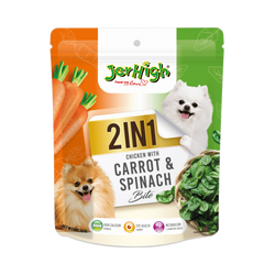 JerHigh Carrot & Spinach 2-in-1 Dog Treat 380g - Animeal