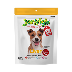 JerHigh Liver Stix Dog Treat 420g XL - Animeal