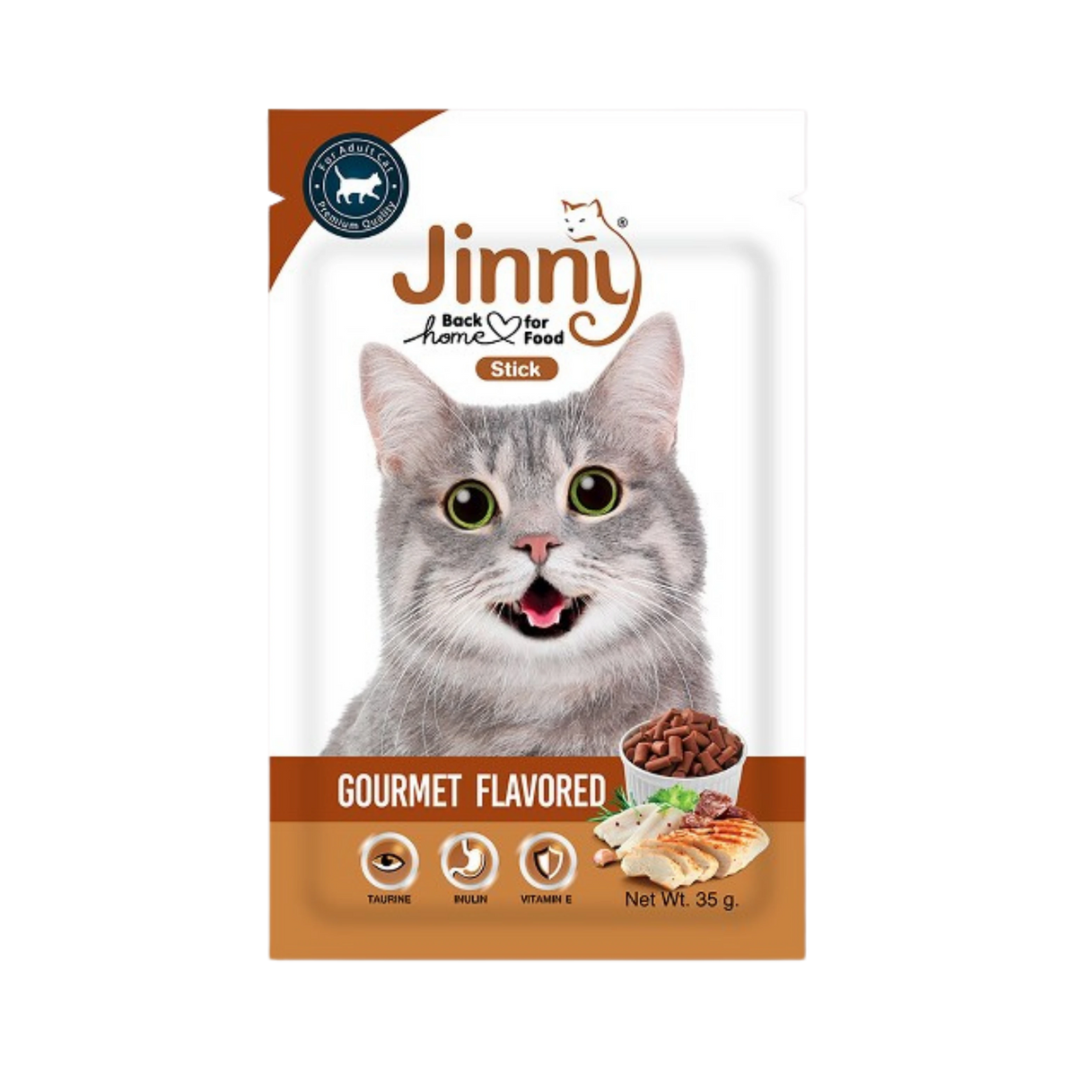 Jinny Cat Treat Gourmet 35g - Animeal