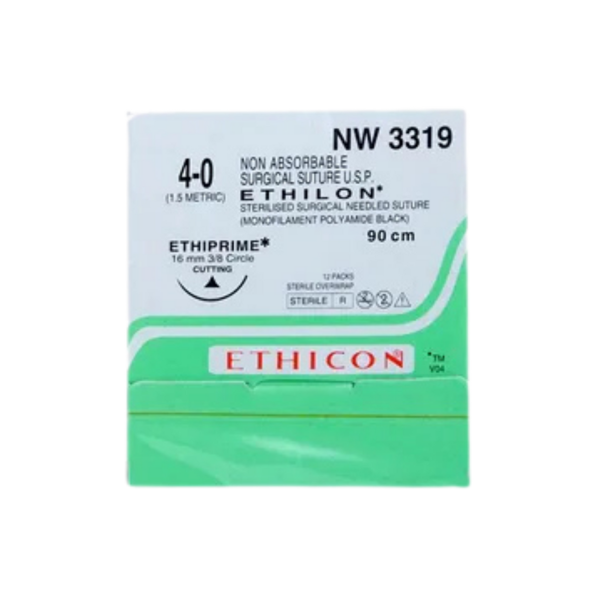 Johnson And Johnson Ethilon 4-0 NW 3319 - Animeal