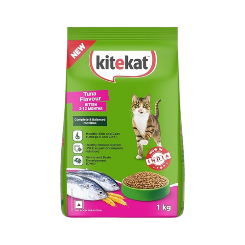 KITEKAT KITTEN TUNA DRY FOOD (M) - Animeal