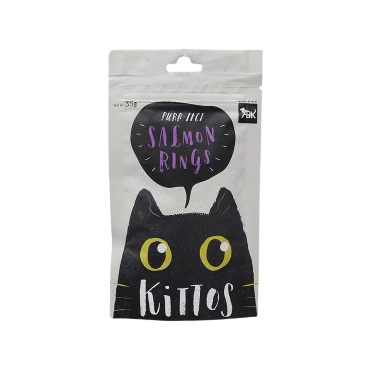 KITTOS SALMON RINGS CAT TREAT - Animeal