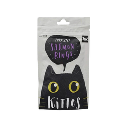 KITTOS SALMON RINGS CAT TREAT - Animeal