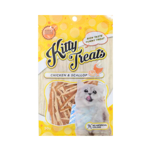 KITTY TREATS CHICKEN  WITH SCALLOP FLAVOUR - Animeal
