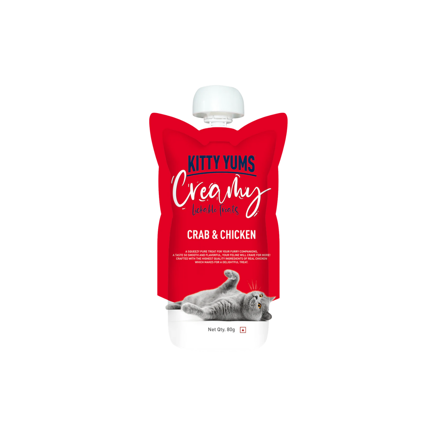 KITTY YUM CREAMY CRAB & CHICKEN (XS) - Animeal