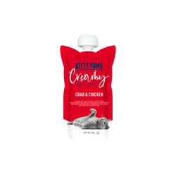 KITTY YUM CREAMY CRAB & CHICKEN (XS) - Animeal