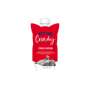 KITTY YUM CREAMY CRAB & CHICKEN (XS) - Animeal