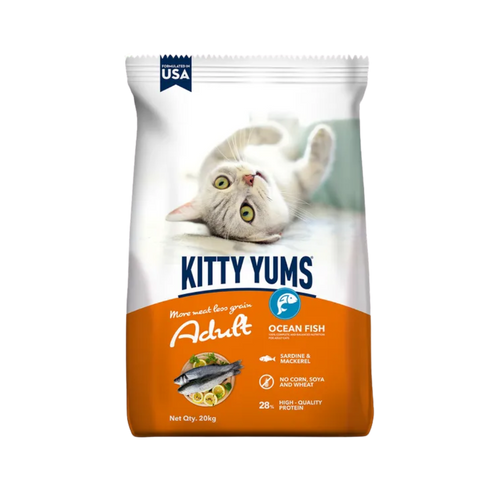 KITTY YUMS ADULT CAT DRY FOOD [20 KG] - Animeal
