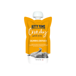 KITTY YUMS CREAMY SALMON & SKIPJACK (XS) - Animeal
