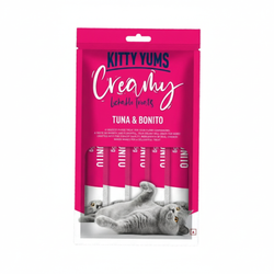 KITTY YUMS CREAMY TUNA & BONITO TREATS - Animeal