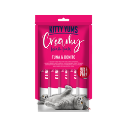 KITTY YUMS CREAMY TUNA & BONITO TREATS - Animeal
