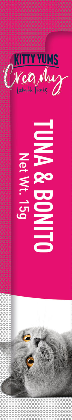 KITTY YUMS CREAMY TUNA & BONITO TREATS - Animeal