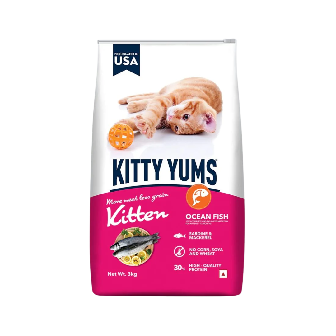 KITTY YUMS KITTEN DRY FOOD [3 Kg] - Animeal