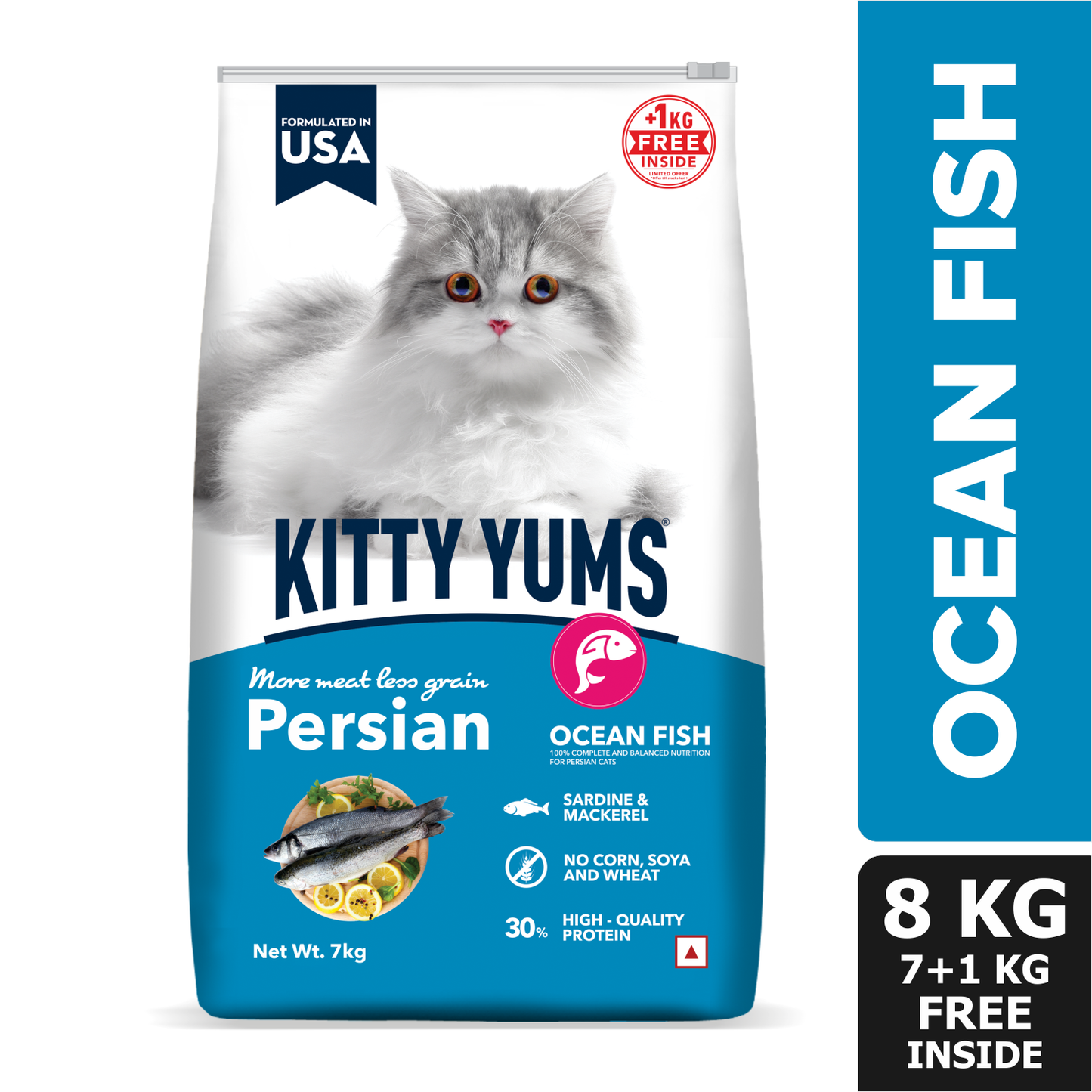 KITTY YUMS PERSIAN DRY FOOD [7 KG] - Animeal