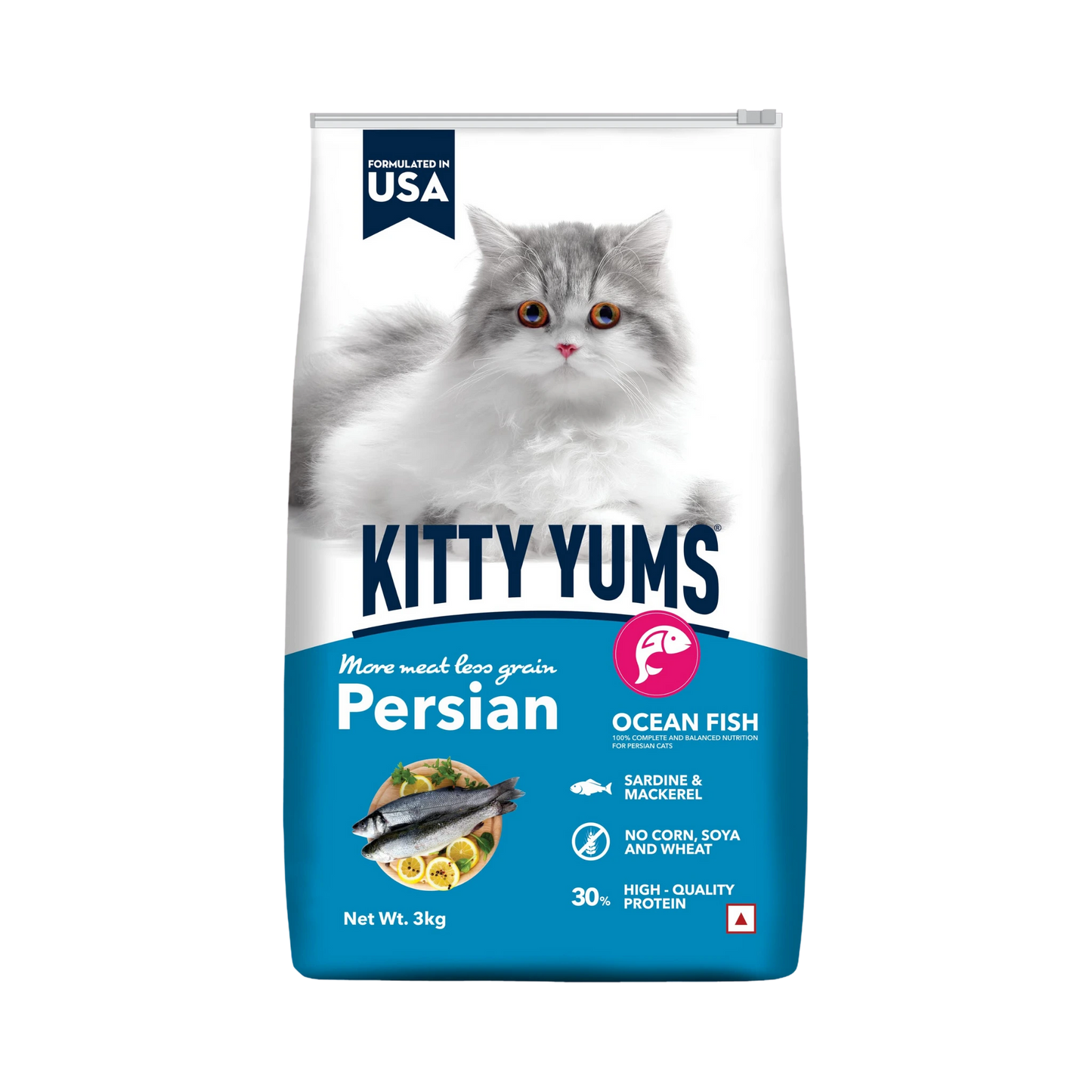 Kitty Yums Persian Dry Food [3 KG] - Animeal