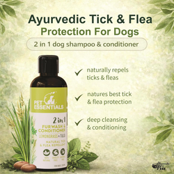 LEMONGRASS AND TULSI FURWASH AND CONDITIONER (200ML) - Animeal