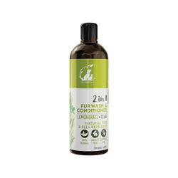 LEMONGRASS AND TULSI FURWASH AND CONDITIONER (200ML) - Animeal