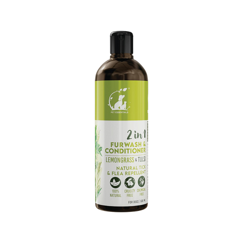 LEMONGRASS AND TULSI FURWASH AND CONDITIONER (200ML) - Animeal