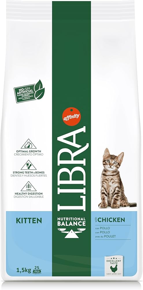 LIBRA KITTEN CHICKEN DRY FOOD [1.5kg] - Animeal