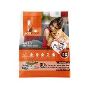 LICKICIOUS ADULT OCEAN FISH CAT DRY FOOD - Animeal