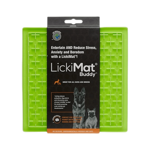 LICKIMAT BUDDY GREEN (L) - Animeal