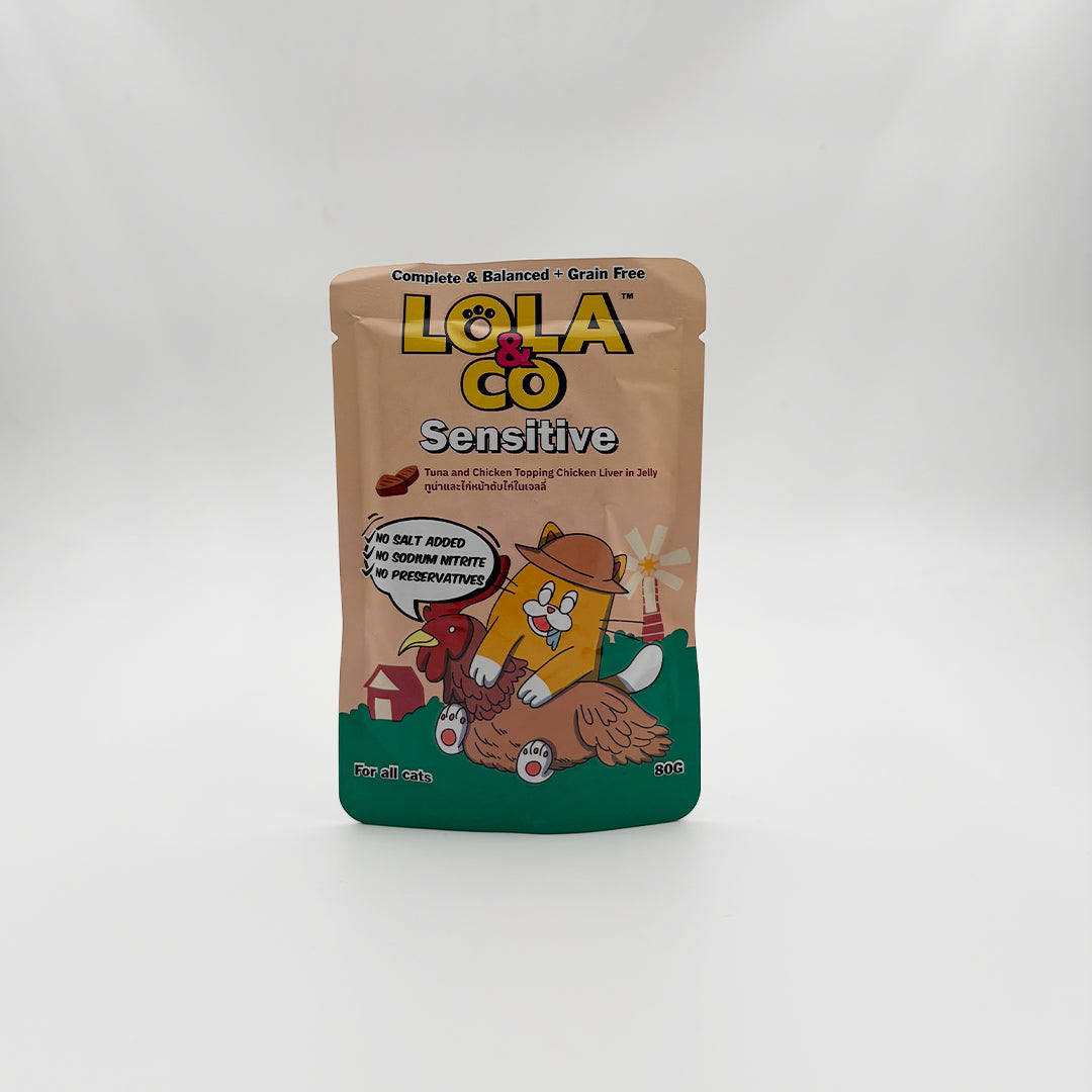 LOLA&CO SENSITIVE WET CAT FOOD [80 GM] - Animeal
