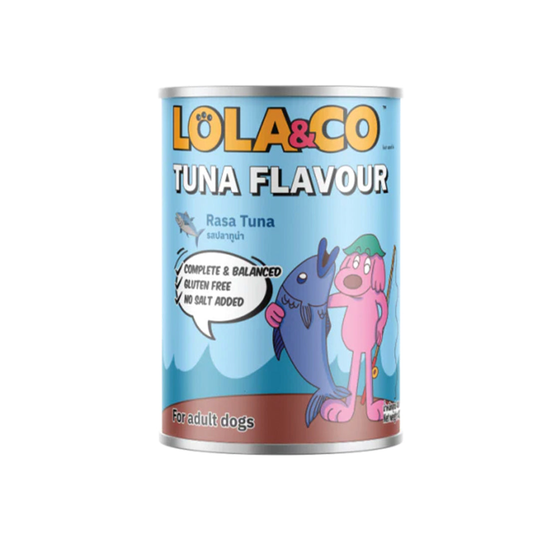 LOLA&CO TUNA FLAVOUR DOG FOOD CAN [400 GM] - Animeal