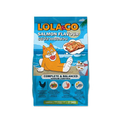 LOLA & CO SALMON FLAVOUR DRY CAT FOOD [1 KG]