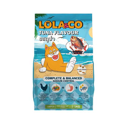 LOLA & CO TUNA FLAVOUR DRY CAT FOOD [1 KG]