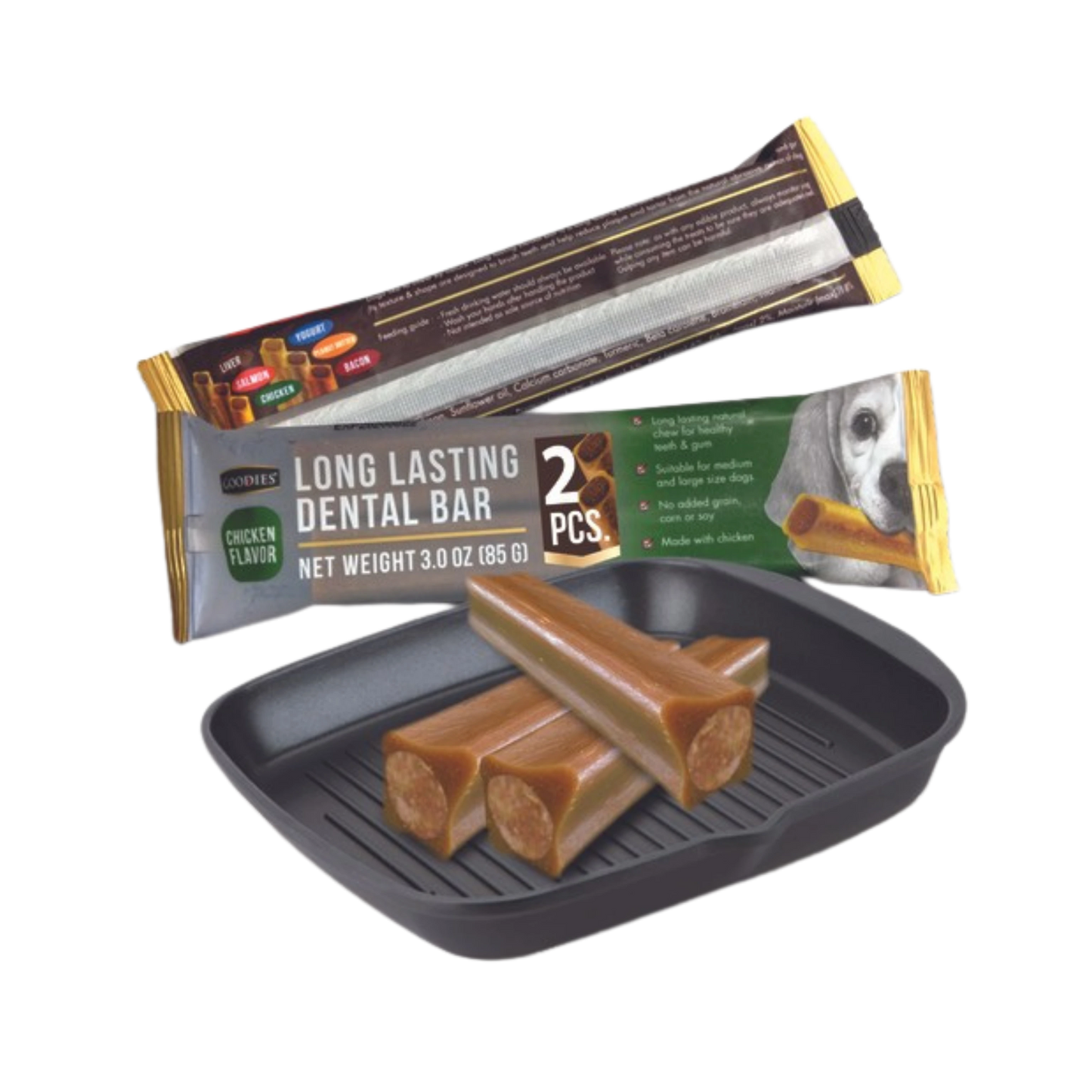 LONG LASTING CHICK FLAV DENTAL BAR - Animeal