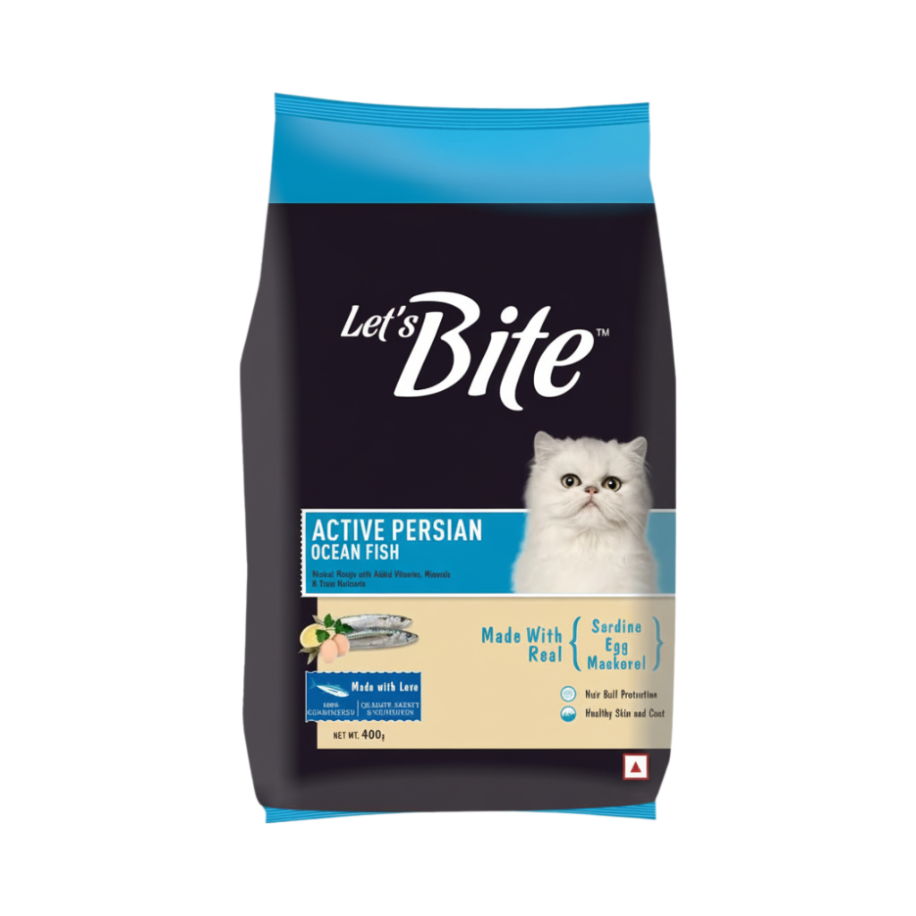 Let's Bite Persian Dry Cat Food, 400g - Animeal