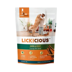 Lickicious Skin and Coat Dog Treats, 100g - Animeal