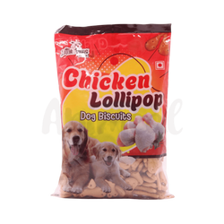 Little Paws Chicken Lollipop Biscuits Dog Treats, 450g - Animeal