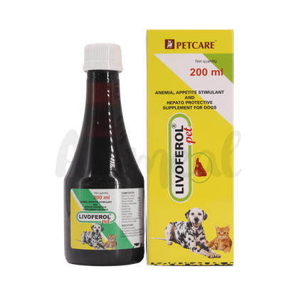 Livoferol Pet Syrup, 200ml - Animeal