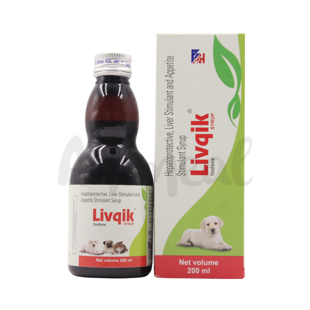 Livqik Syrup for Dogs and Cats, 200ml - Animeal