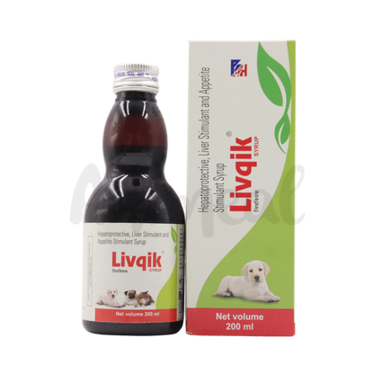 Livqik Syrup for Dogs and Cats, 200ml - Animeal