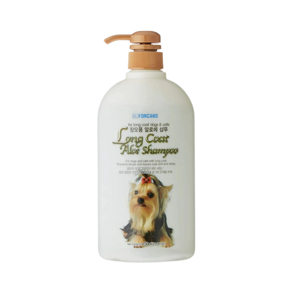 Long Coat Aloe Shampoo for Dogs, 750ml - Animeal