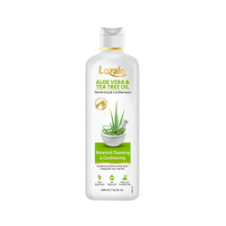 Lozalo Aloe Vera & Tea Tree Oil Shampoo for Dogs and Cats, 250ml - Animeal
