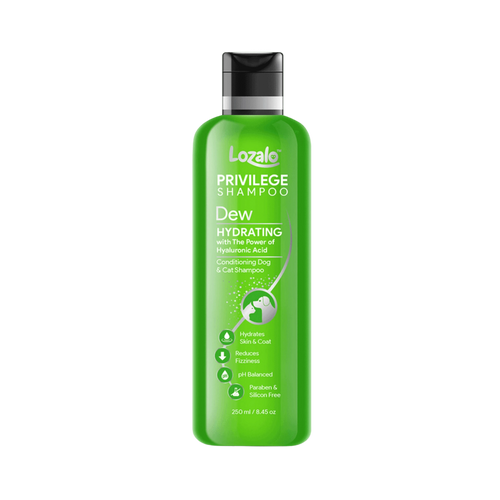 Lozalo PR Shampoo (Dew) for Dogs and Cats, 250ml - Animeal