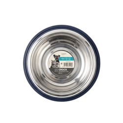 M-PETS CROCK STAINLESS STEEL BOWL (S) - Animeal